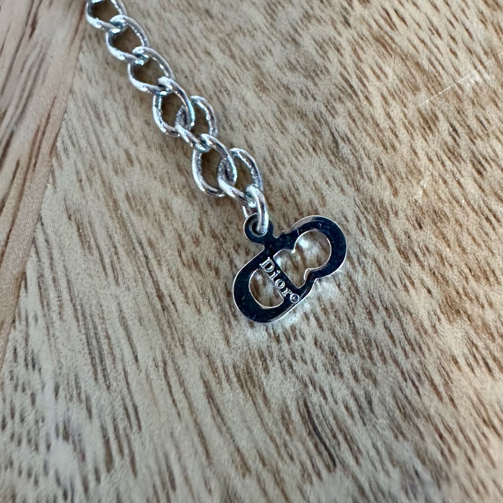 Dior Black Leather Wrap Bracelet - Picture 9 of 11